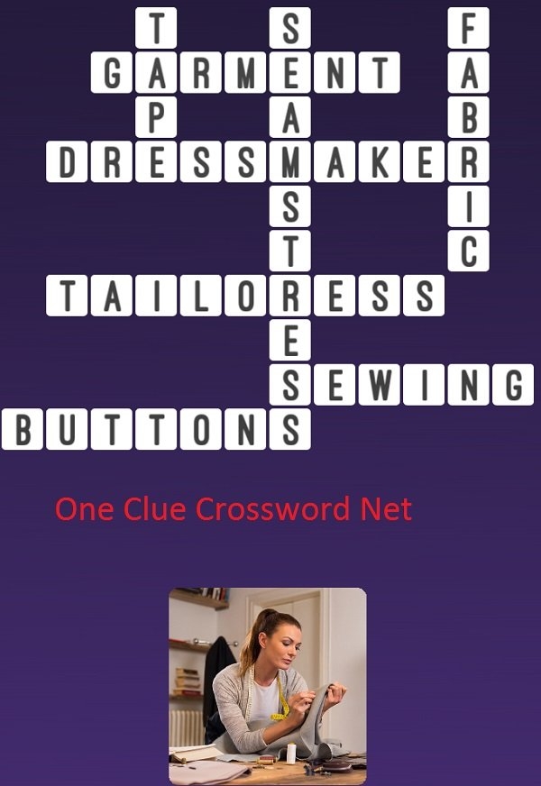 Sewing One Clue Crossword