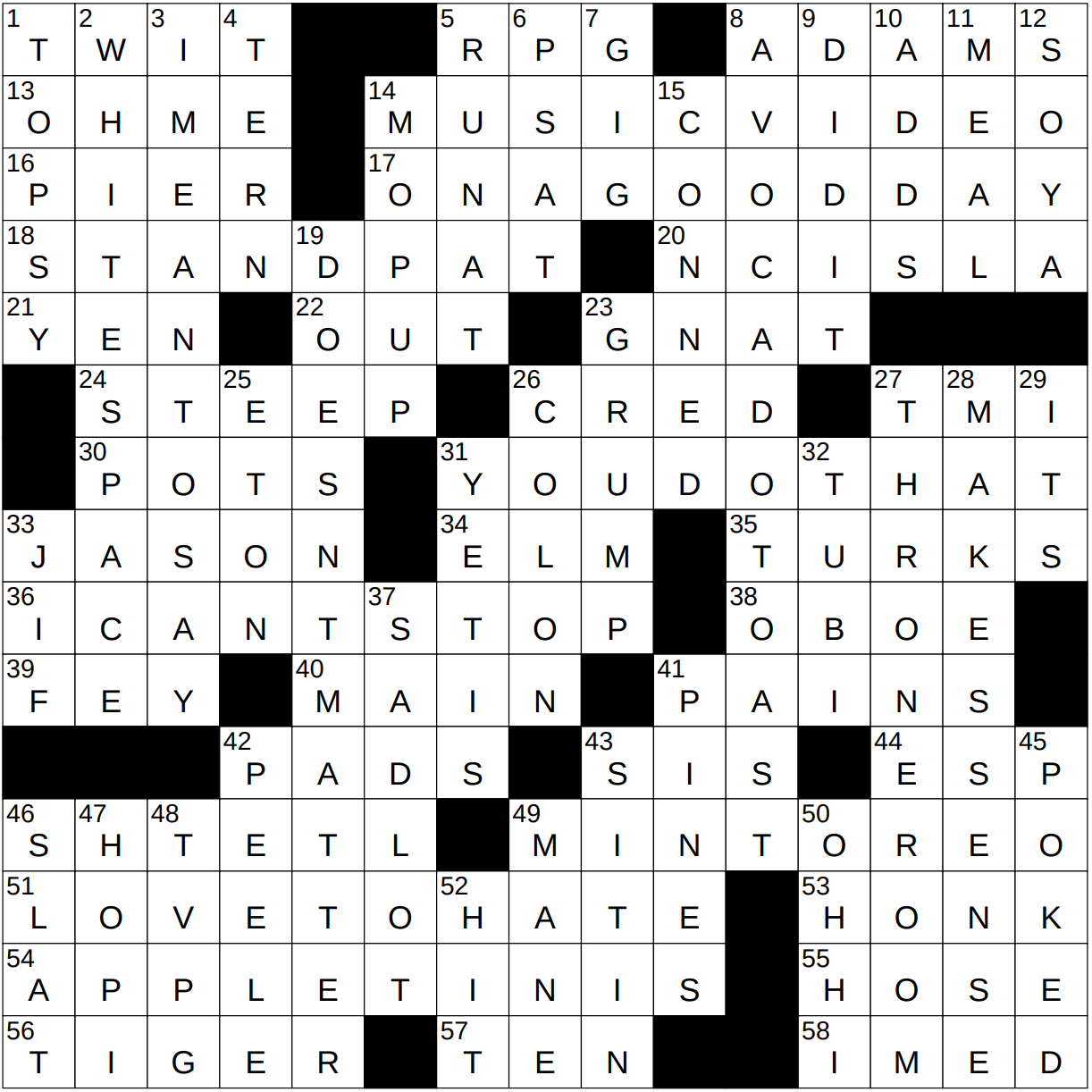 Share 64 Comedy Sketch Crossword Clue Latest In eteachers