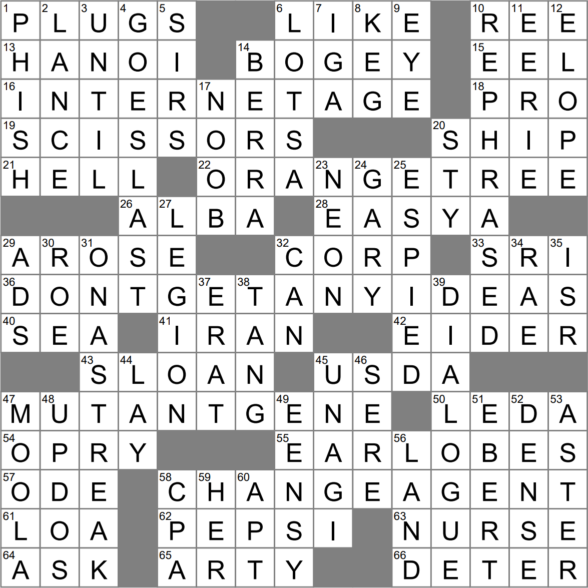 Slow On The Uptake Crossword Clue Archives LAXCrossword