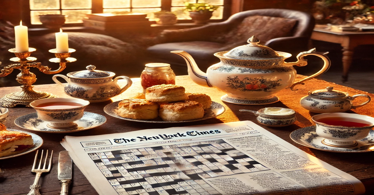 Spot Of Tea NYT Culture Crossword Puzzles Linguistic Charm