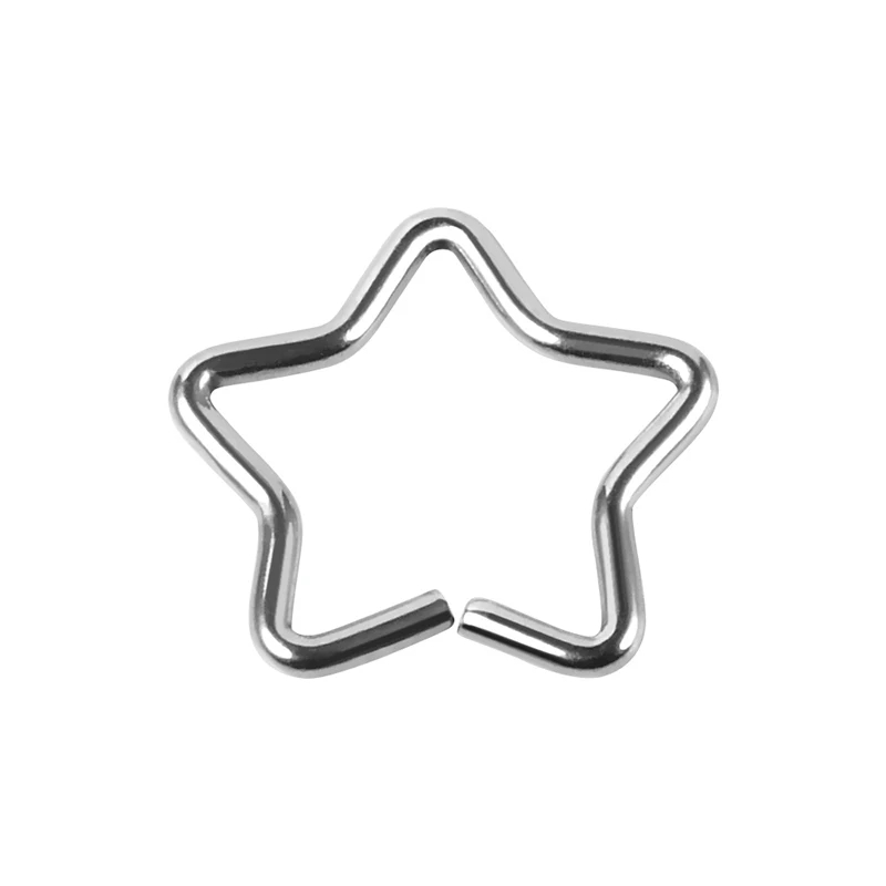 Surgical Steel Star Shape Nose Body Rings Piercing Nose Stud Wholesale 
