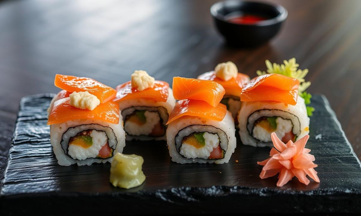 Sushi Order Topped With Salmon NYT Why It s A Must Try Chatiel