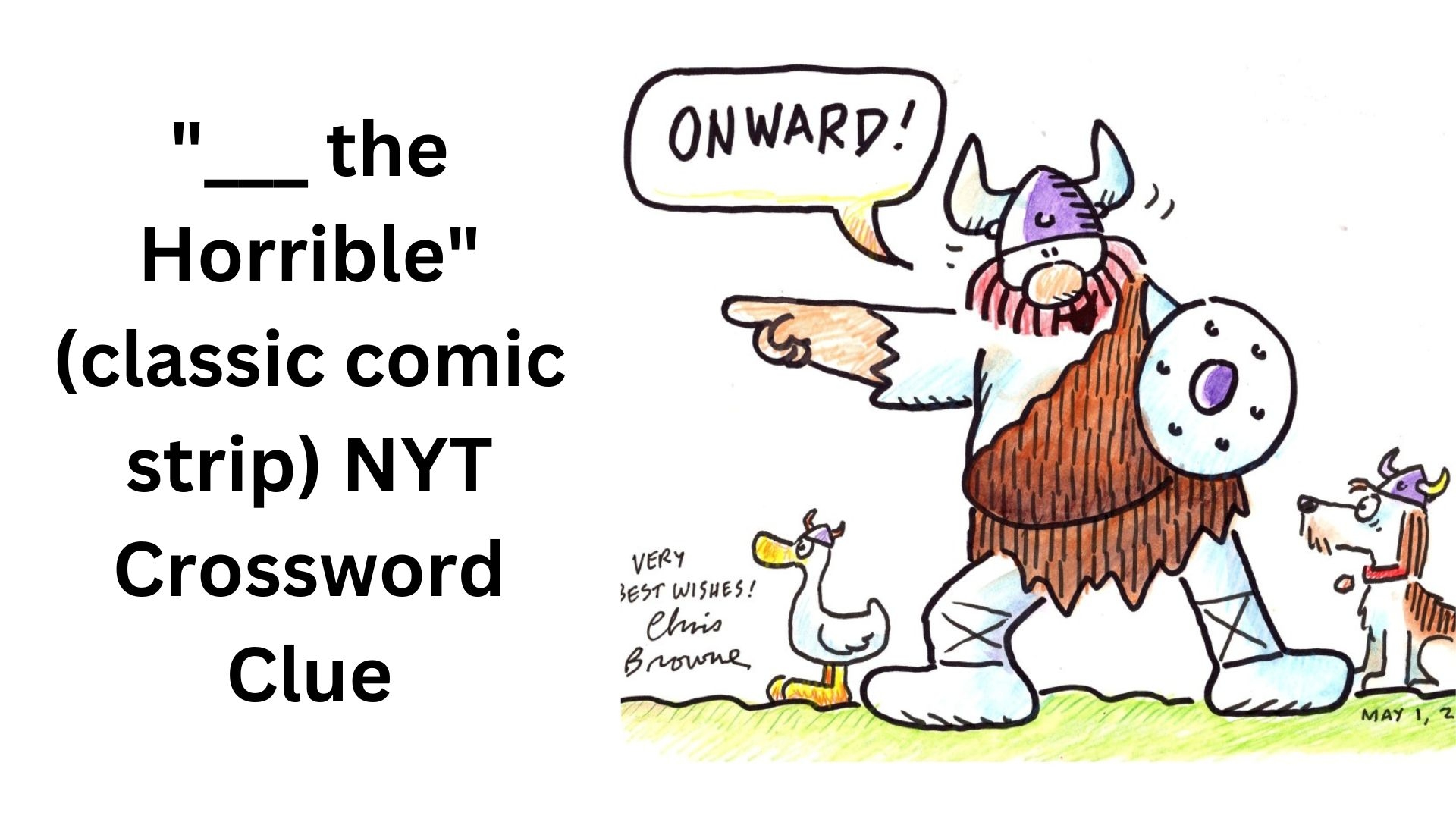 The Horrible quot classic Comic Strip NYT Crossword Clue