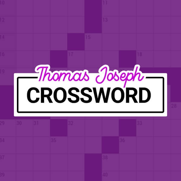 Thomas Joseph Crossword Free Online Game The Atlanta Journal 