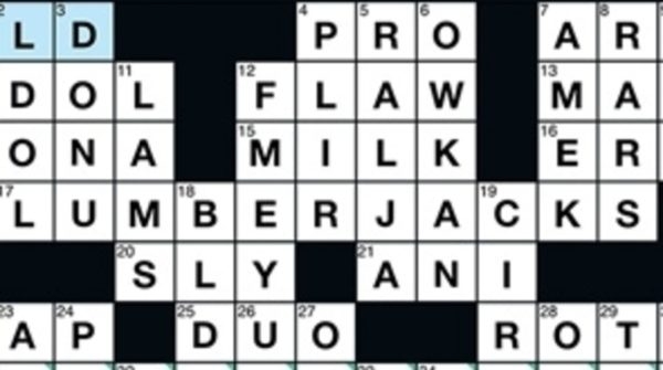 Tiny Crossword LearningWorks For Kids