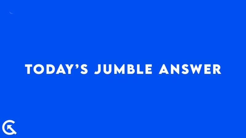 Today 39 s Jumble Answer April 30 2025
