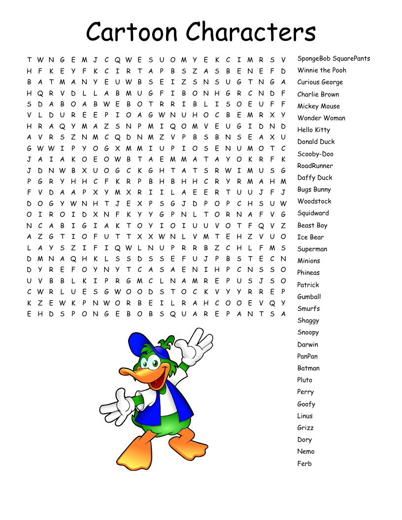Top 125 Animated Character Crossword Clue Electric kingdom