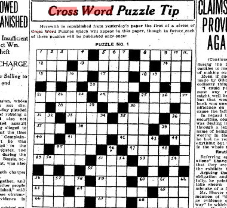 Toronto Star Crossword Puzzle Book James Crossword Puzzles