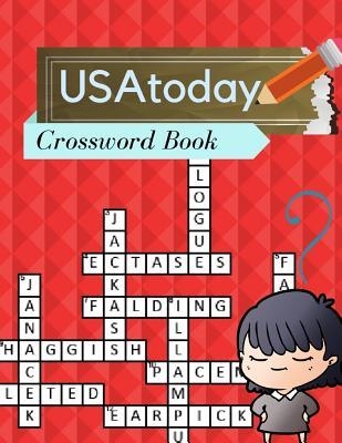 USAtoday Crossword Book Puzzles Brain For Adults And Kids Medium 