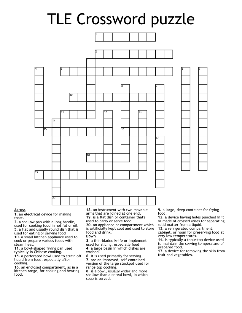 Vox Crossword Puzzle Flexprocess
