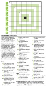Wall Street Journal Crossword Free Printable Crosswords