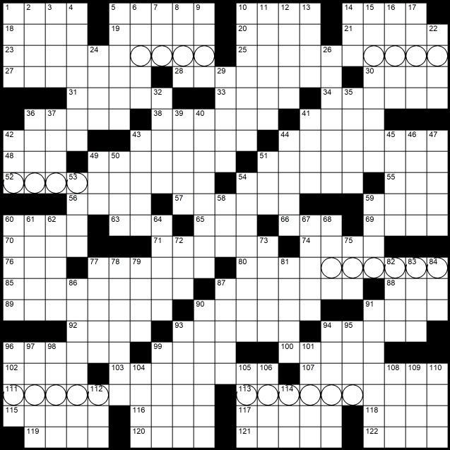 Wapo Crossword Puzzle Free Printable Crosswords