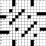 Washington Post Daily Crossword Free Printable Crosswords