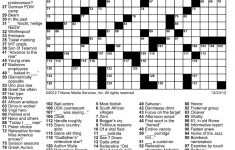 Washington Post Crossword Printable Puzzle Puzzles Printable 