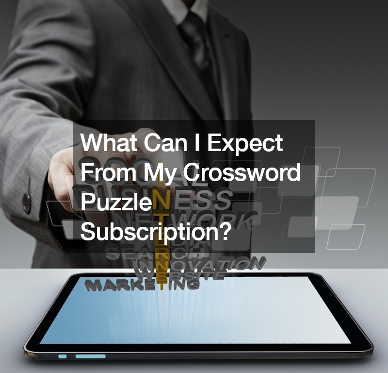 What Can I Expect From My Crossword Puzzle Subscription View From 