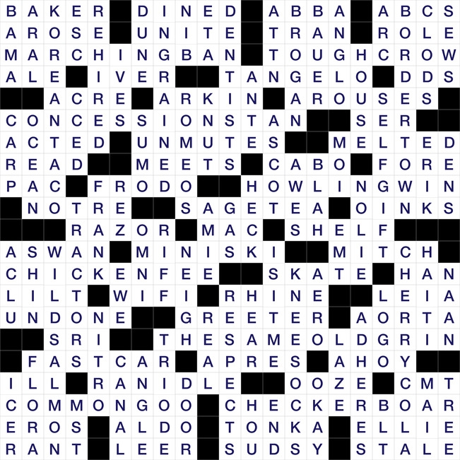 WSJ Crossword Puzzles Archives WSJ Crossword Answers Today