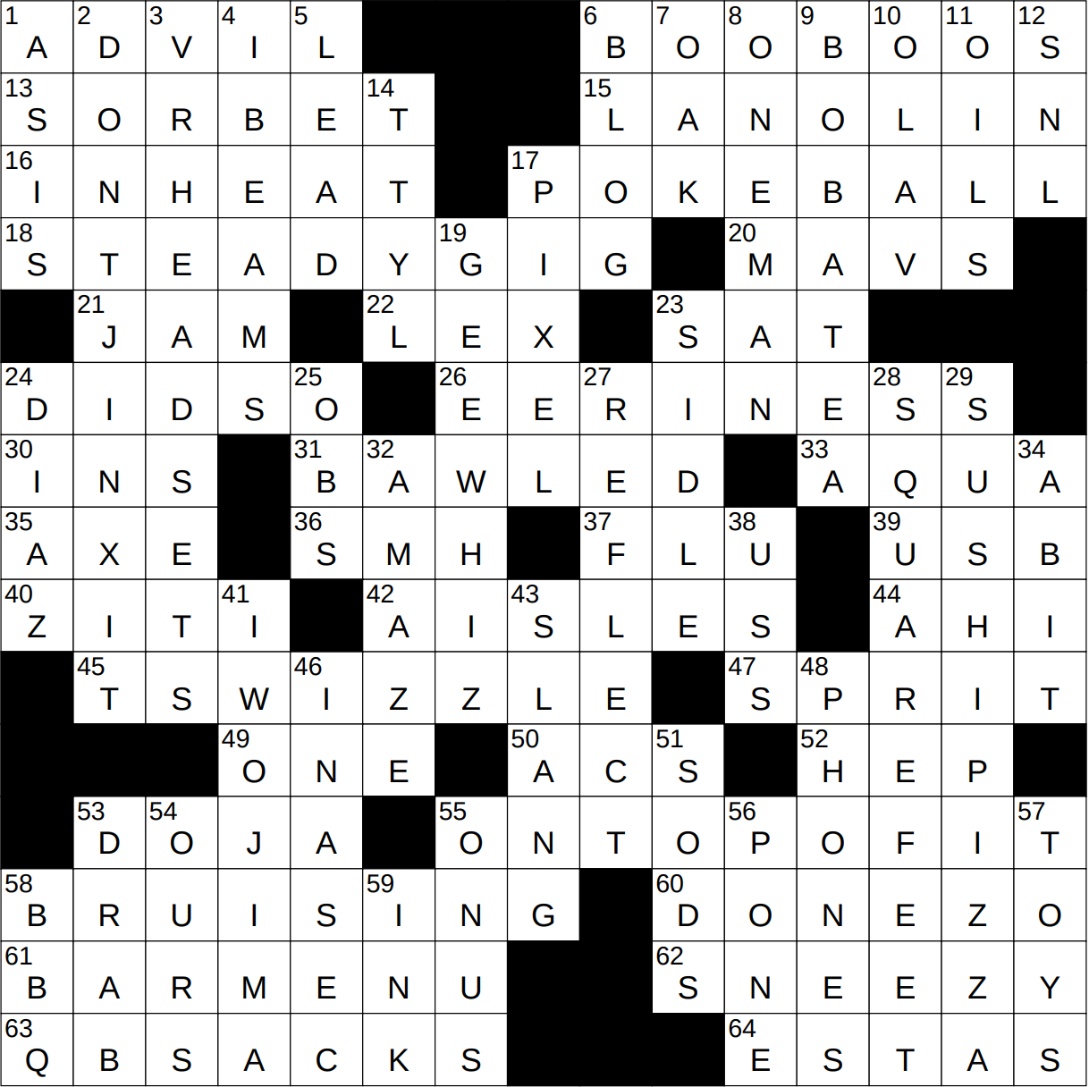 0217 24 NY Times Crossword 17 Feb 24 Saturday NYXCrossword