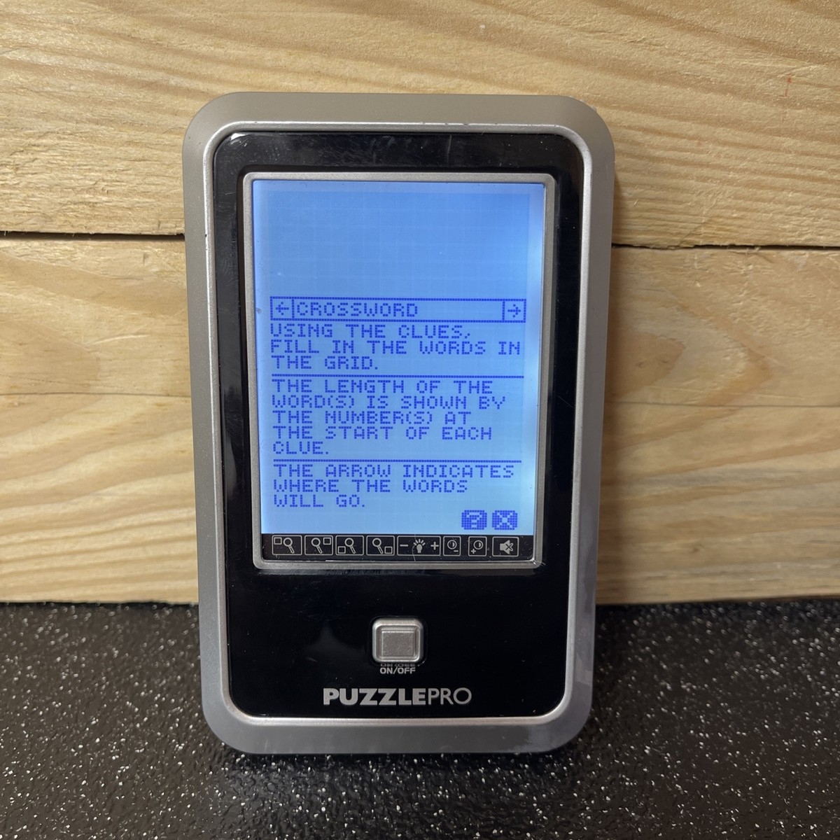 2008 Retro Electronic Crossword Puzzle PuzzlePro Game Readers Digest EBay UK