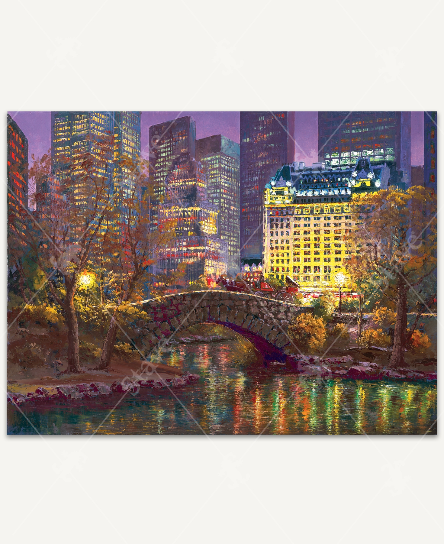 An Evening In Central Park A Traditional Puzzle Stave Puzzles
