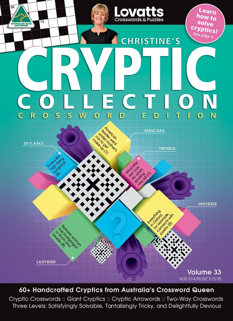 Christine s Cryptic Crossword Collection Magazine By Lovatts