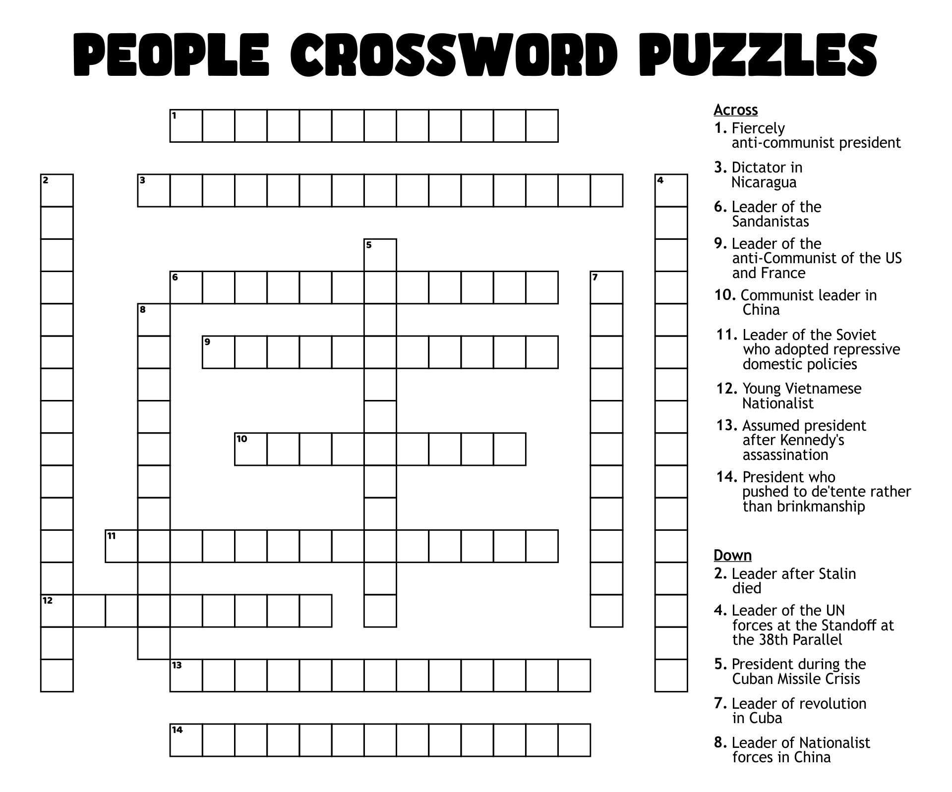 Crosswords For Adults 13 Free PDF Printables Printablee