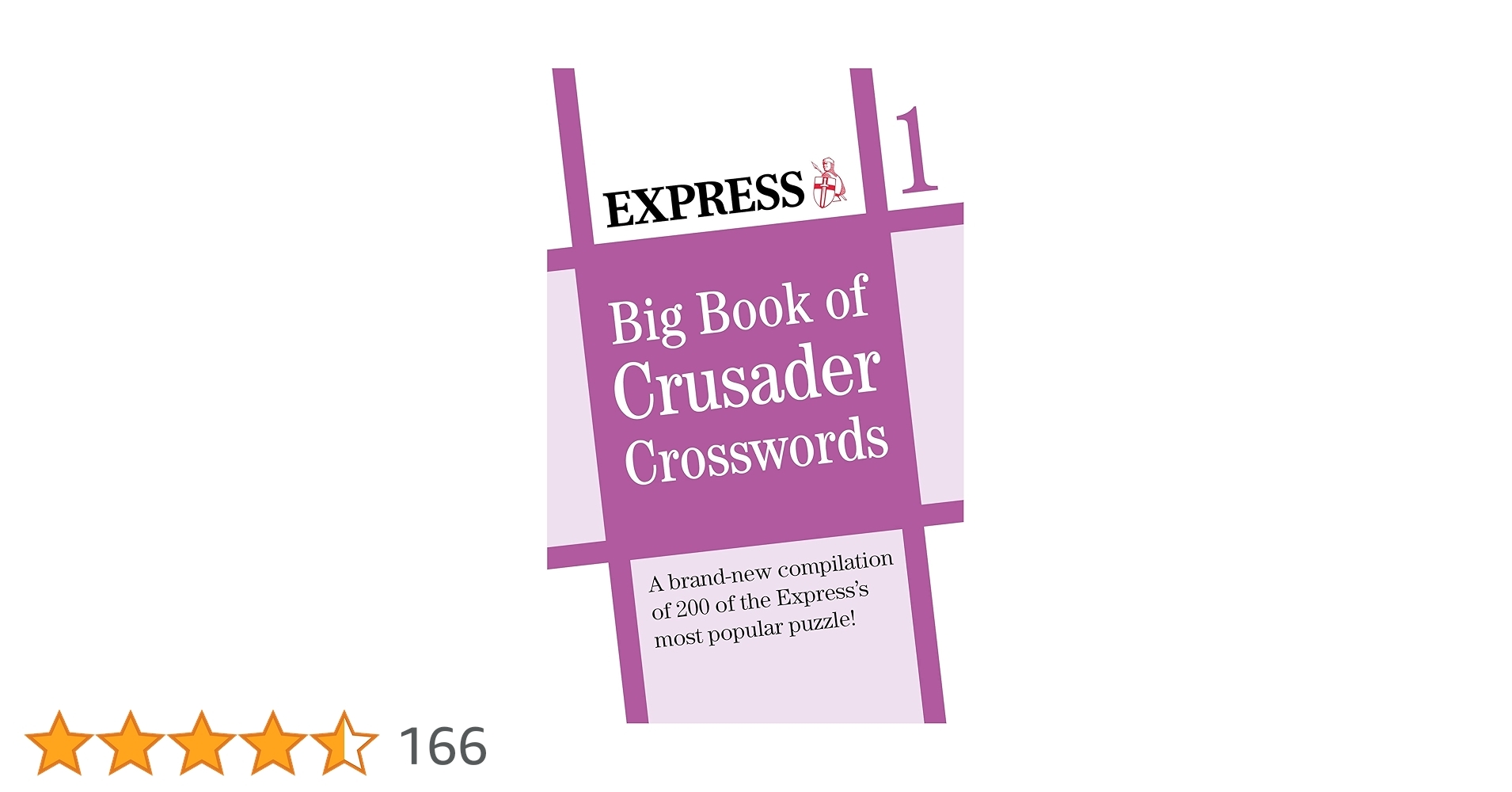 Express Big Book Of Crusader Crosswords Volume 1 Daily Express Puzzle Books Amazon co uk Express Newspapers 9781788404341 Books
