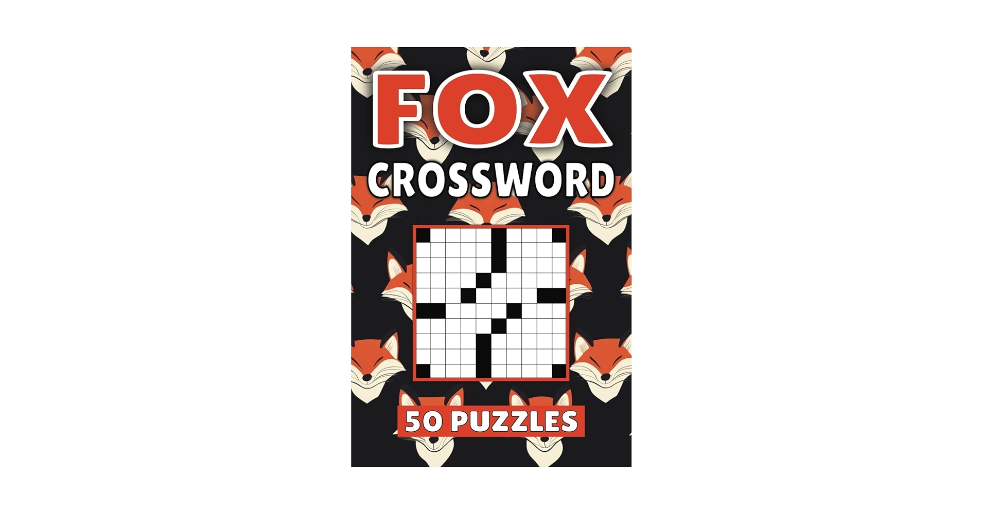 Fox Crossword 50 Animal Puzzles For Kids Adults And Seniors Easy