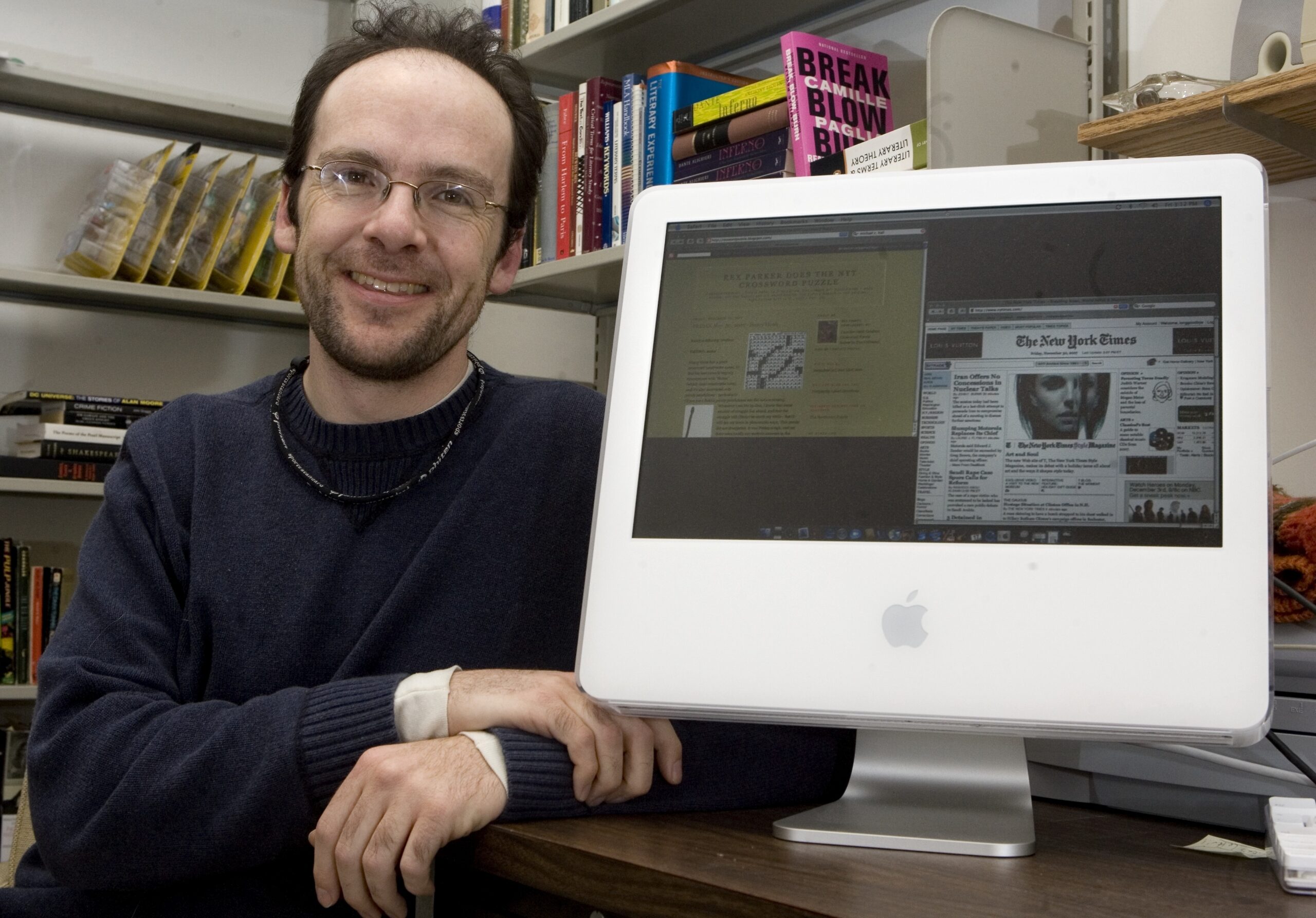 How An English Professor Became The Online King Of The Crossword