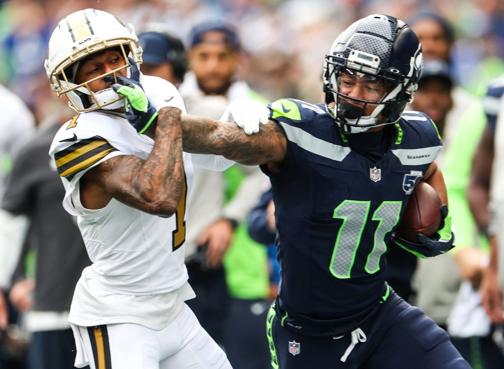 How Seahawks Jaxon Smith Njigba Put Himself On Pace To Rewrite Records Seahawks Yakimaherald