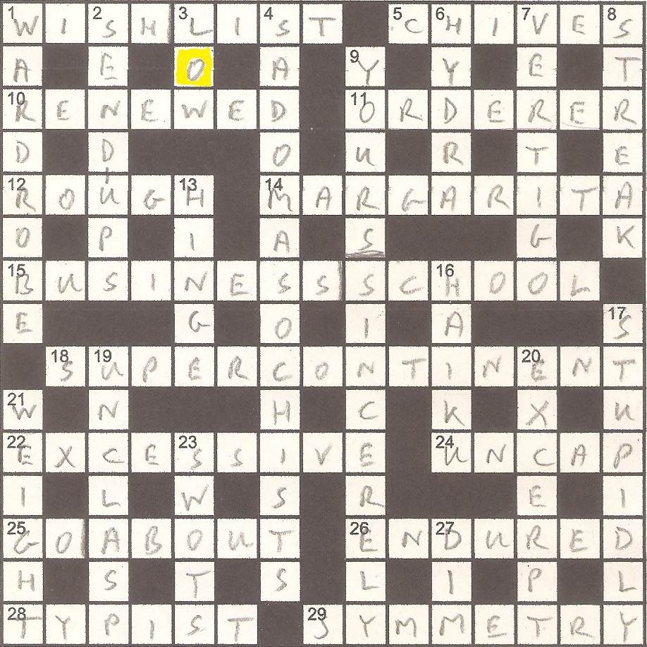 Independent 11 829 By Quince Fifteensquared