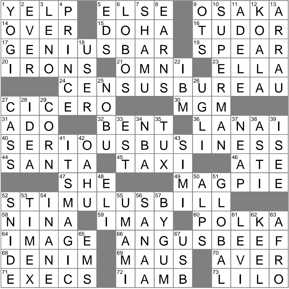 LA Times Crossword 7 Feb 24 Wednesday LAXCrossword
