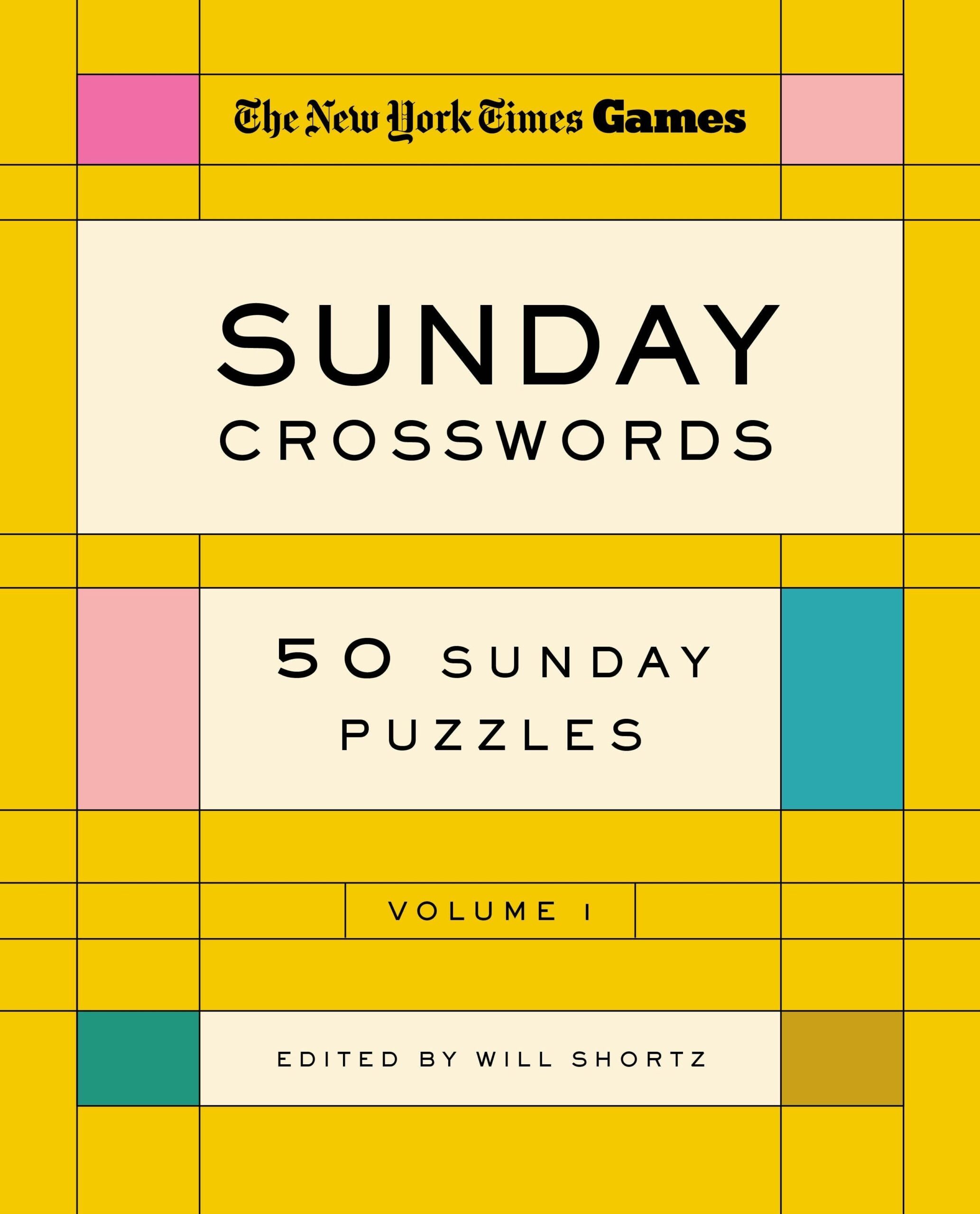 New York Times Games Sunday Crosswords Volume 1 50 Sunday Puzzles
