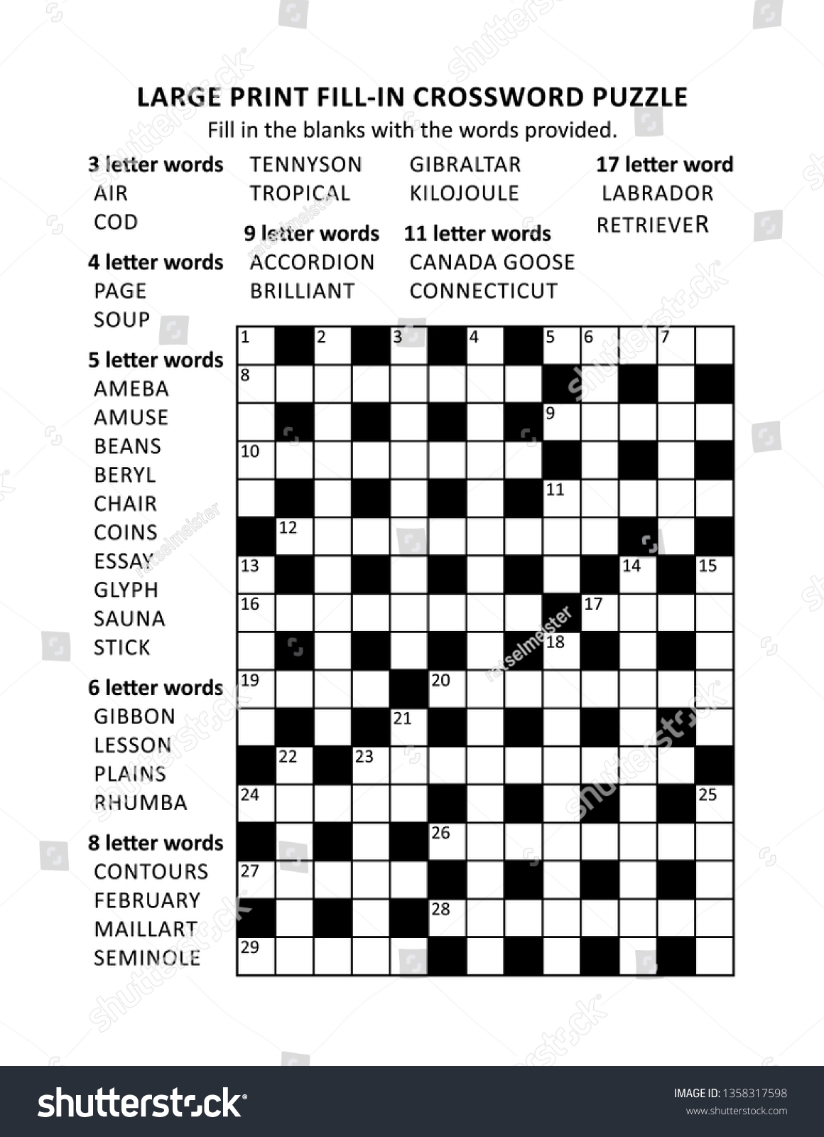 Puzzle Page Large Print Criss cross Kriss kross Stock Vector Royalty Free 1358317598 Shutterstock