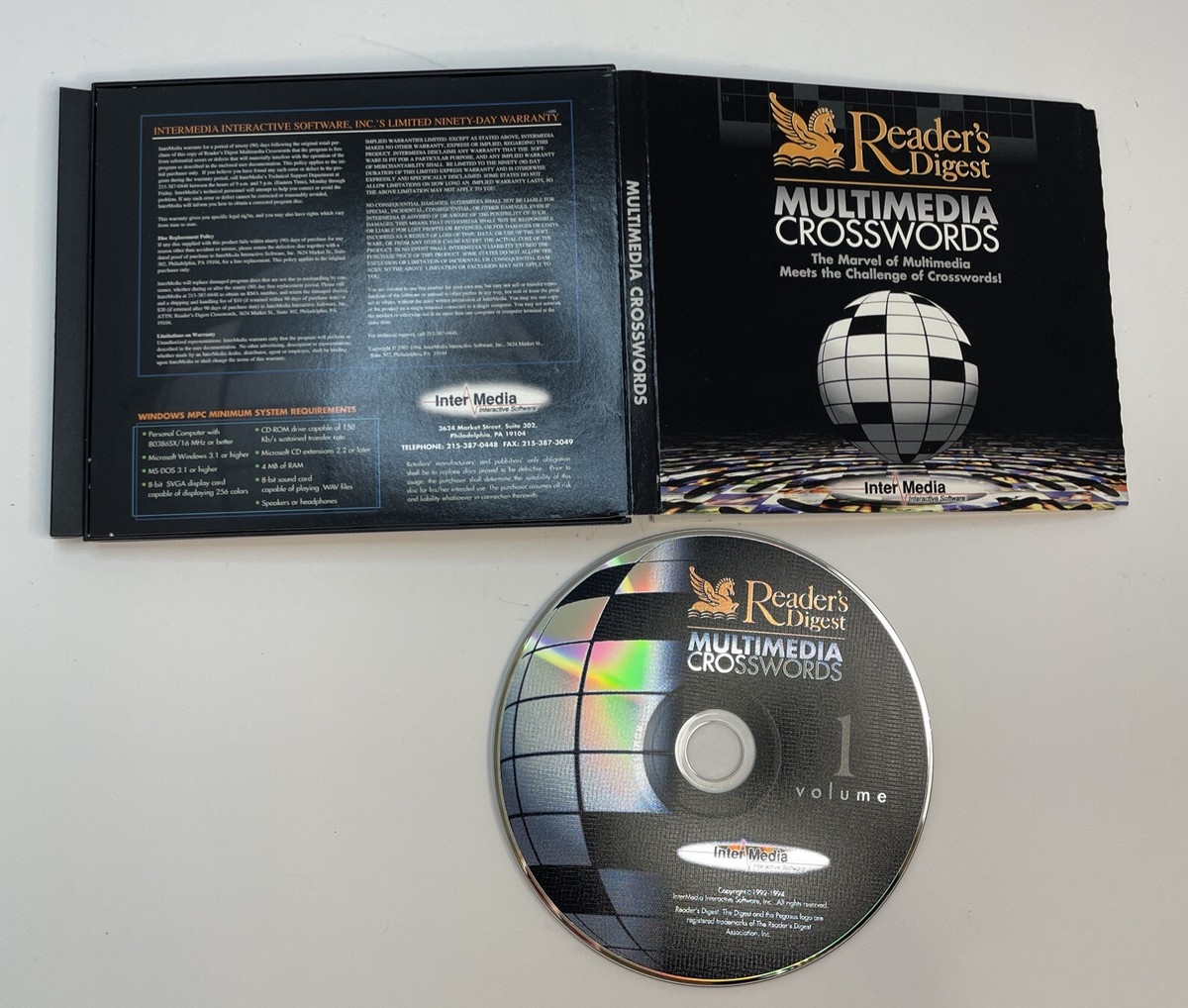 Reader s Digest Multimedia Crosswords PC EBay