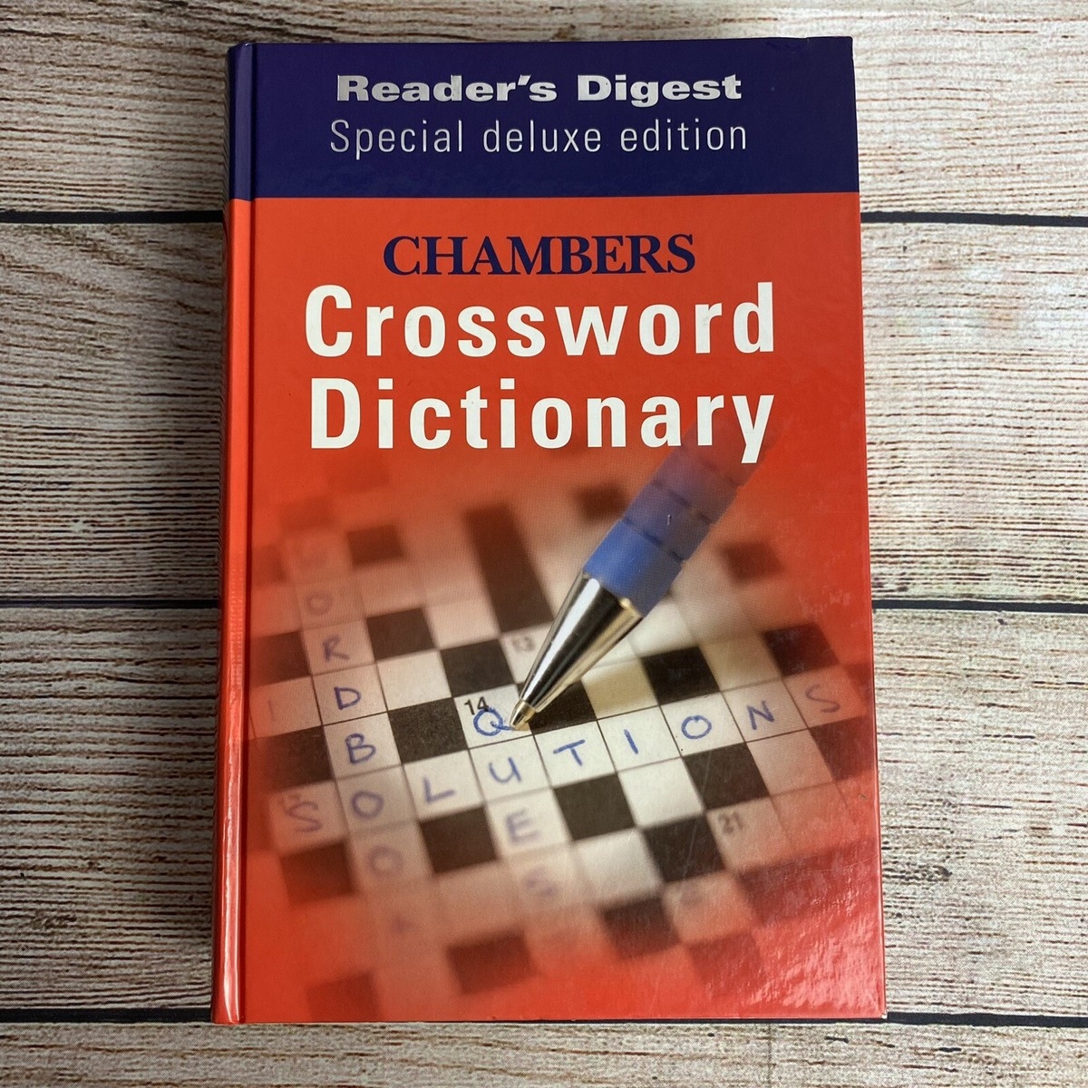 Reader s Digest Special Deluxe Edition Chambers Crossword Dictionary 2002 HC EBay UK