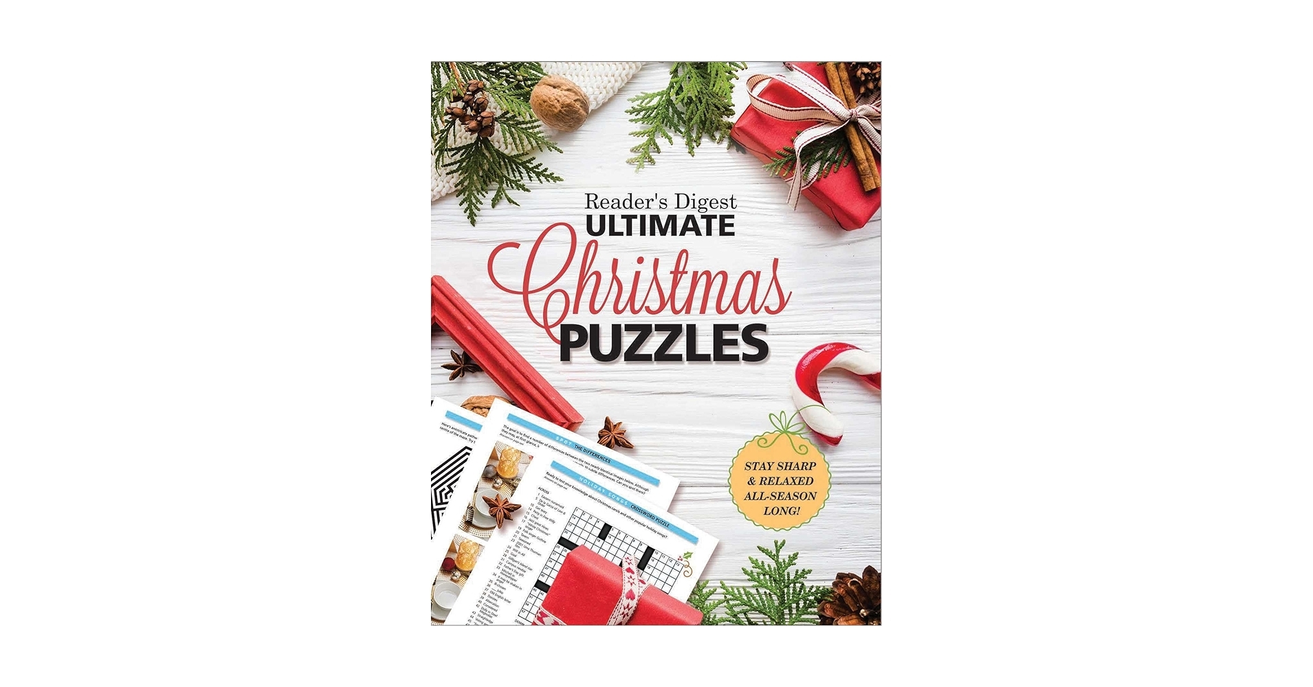 Reader s Digest Ultimate Christmas Puzzles Stay Sharp And Focused 