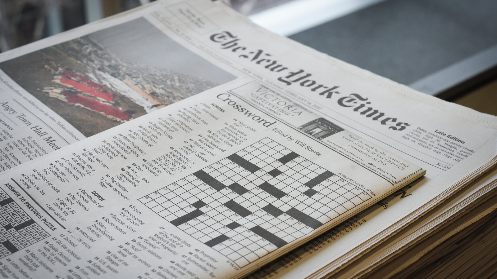 Relaxation In A Time Of War How The New York Times Crossword Puzzle Got Its Start The New York Times