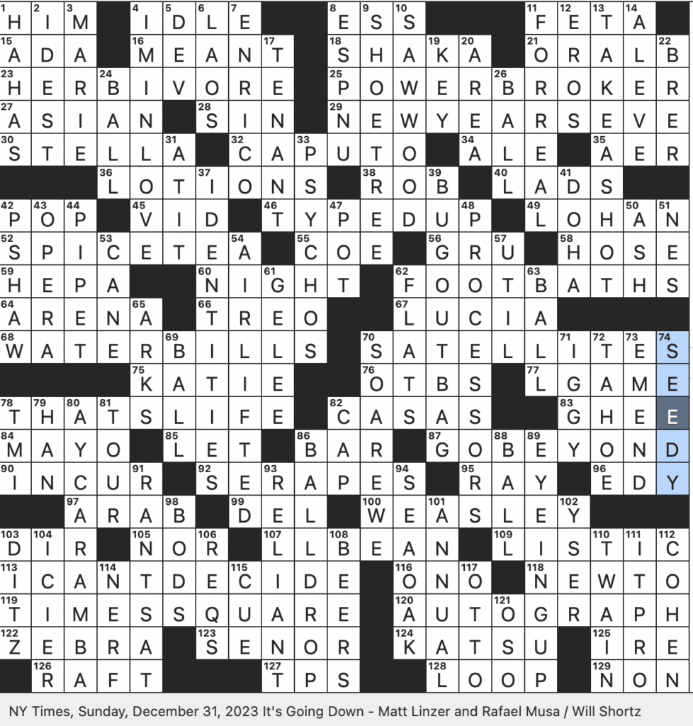 Nyt Crossword Rex Parker Free Printable Crosswords