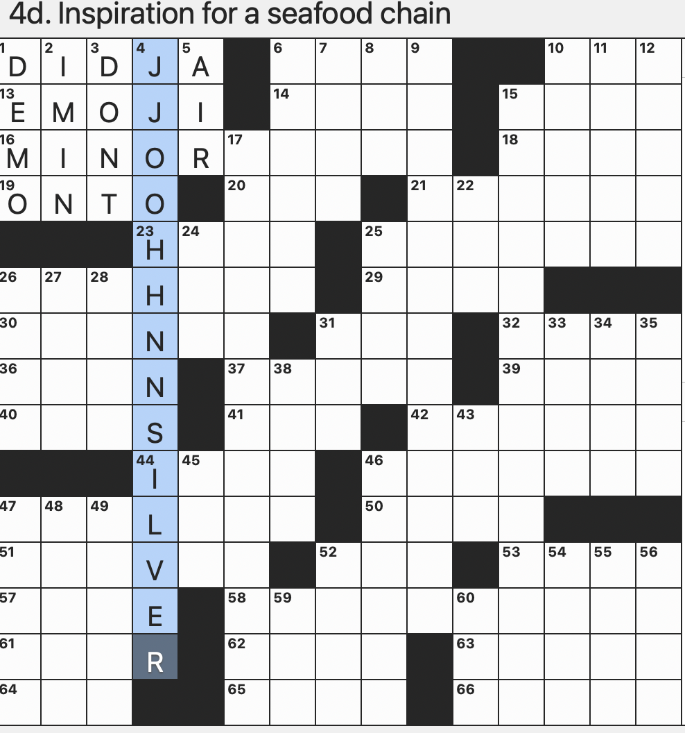 Rex Parker Does The NYT Crossword Puzzle February 2025
