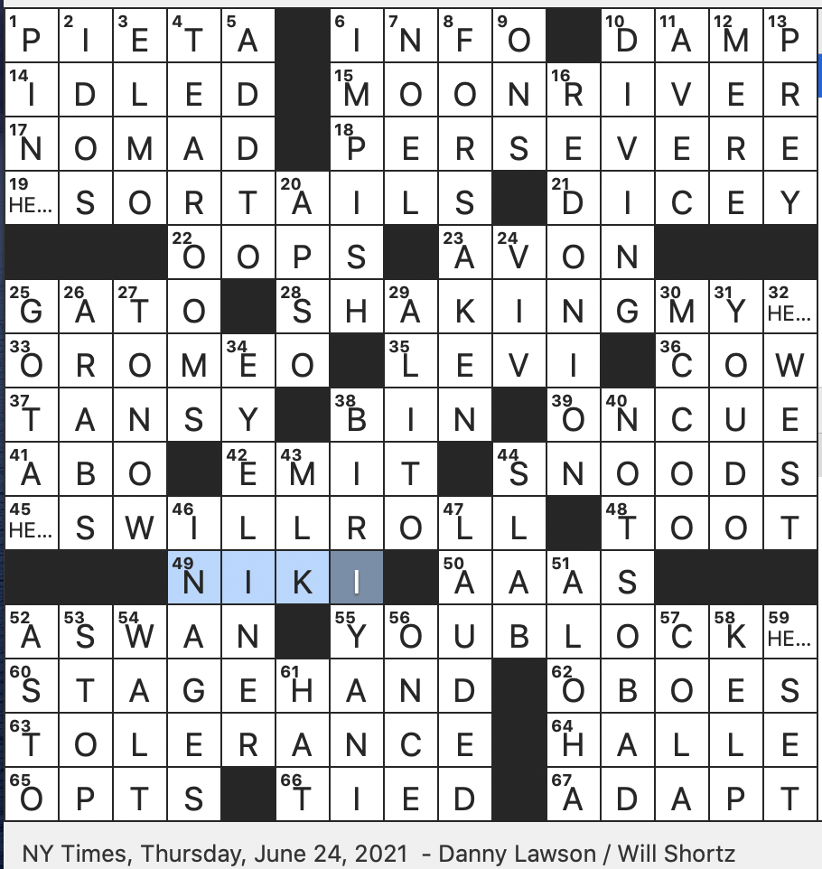 Rex Parker Does The NYT Crossword Puzzle Lucy Van Pelt s Frequent 