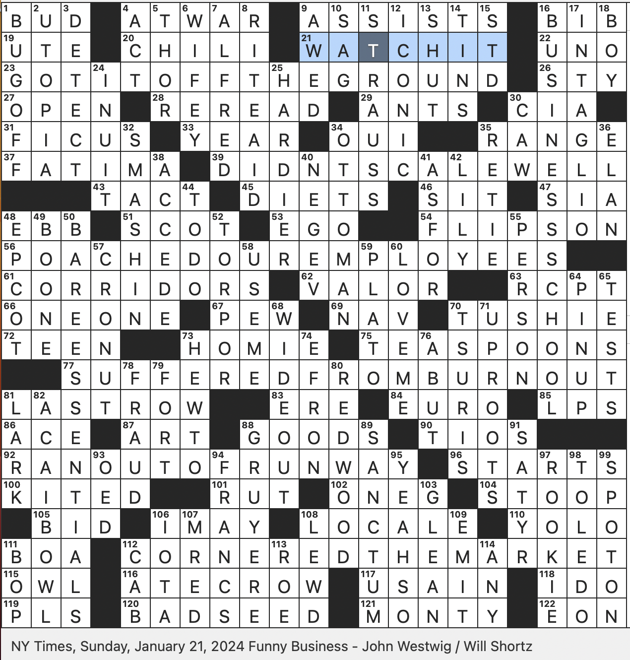 Rex Parker Does The NYT Crossword Puzzle Opposite Of Relief In