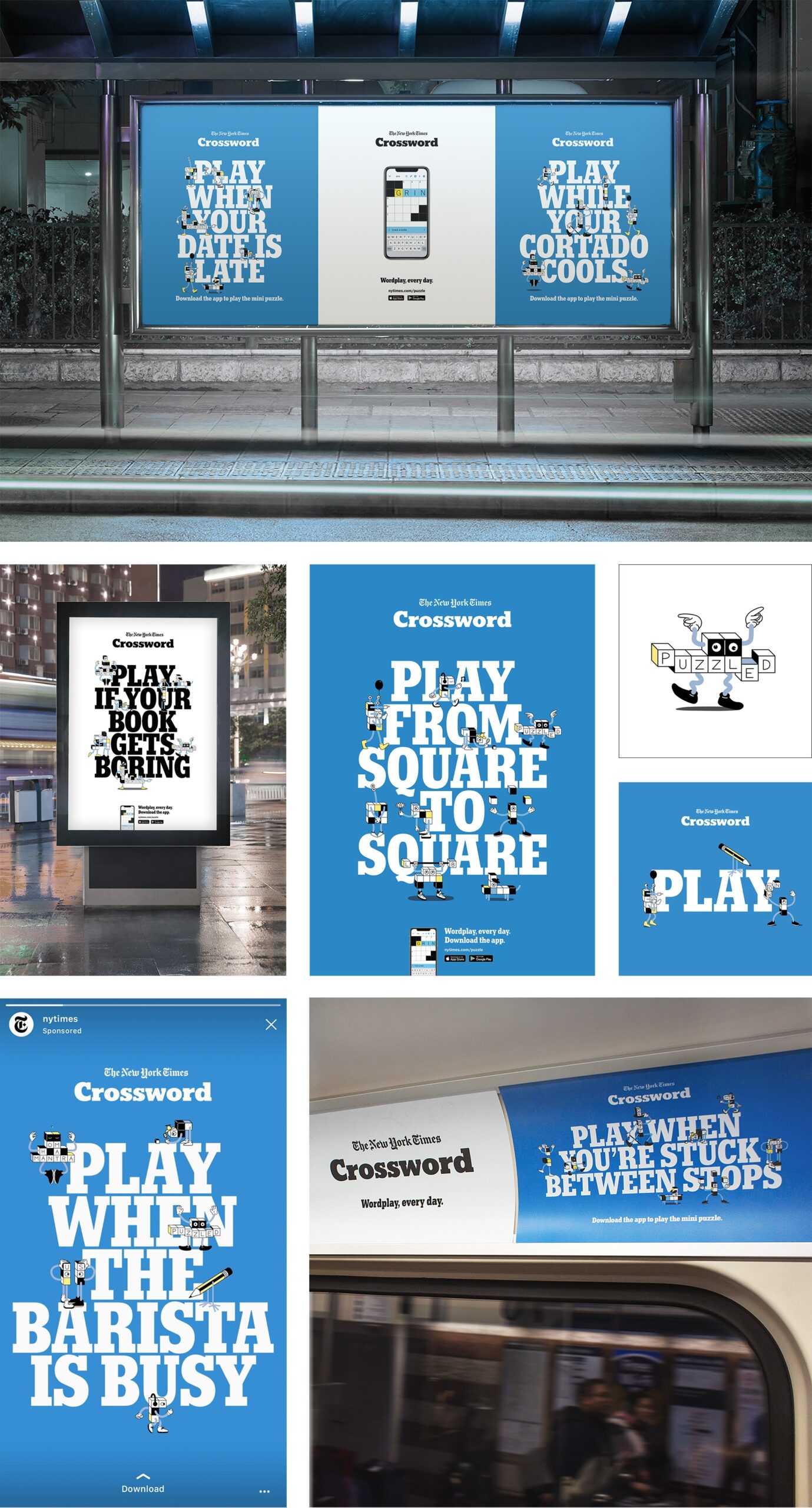 The New York Times Crossword Introduces Its First Brand Campaign The New York Times Company