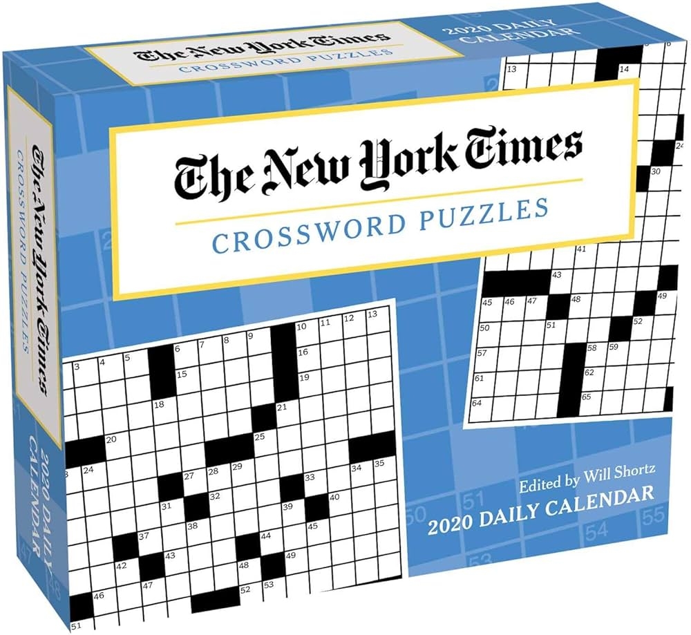 The New York Times Crossword Puzzles 2020 Day to Day Calendar The New York Times 9781449498207 Amazon Books