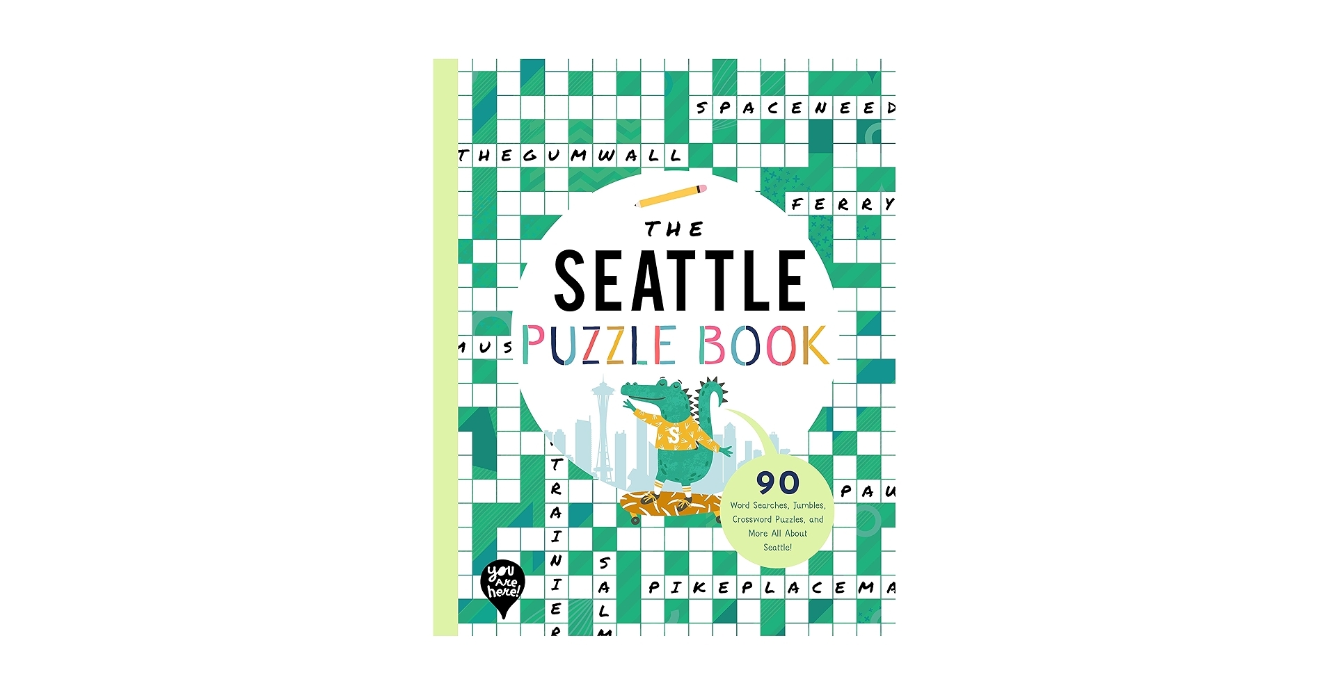 The Seattle Puzzle Book 90 Word Searches Jumbles Crossword Puzzles And More All About Seattle Washington Bushel U0026 Peck Books 9781952239496 Amazon Books
