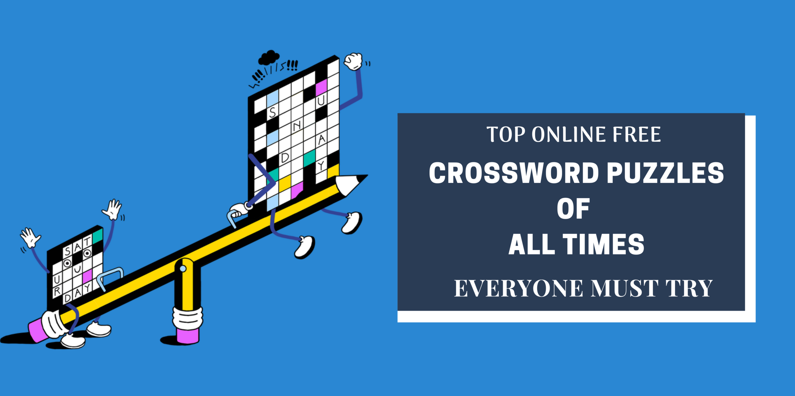 Top Online Free Crossword Puzzles Of All Times Must Try