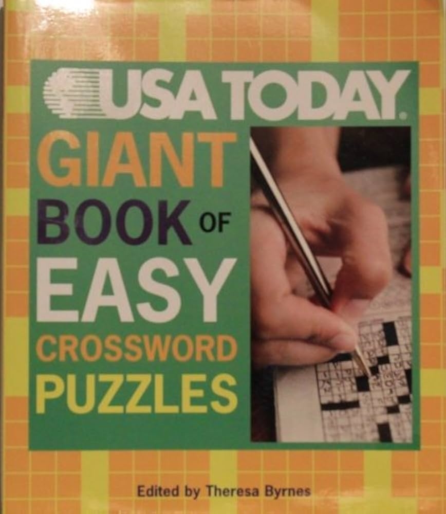 USA TODAY Giant Book Of Easy Book Of Easy Crossword Puzzles 