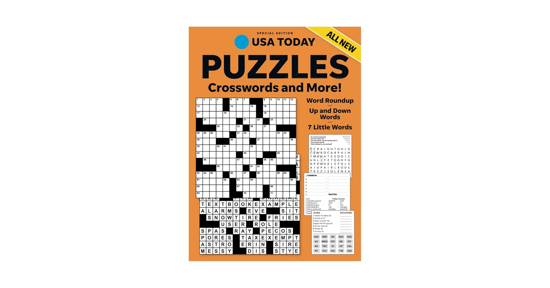 USA Today Puzzles Crosswords And More The Editors Of USA Today 9781547867608 Amazon Books