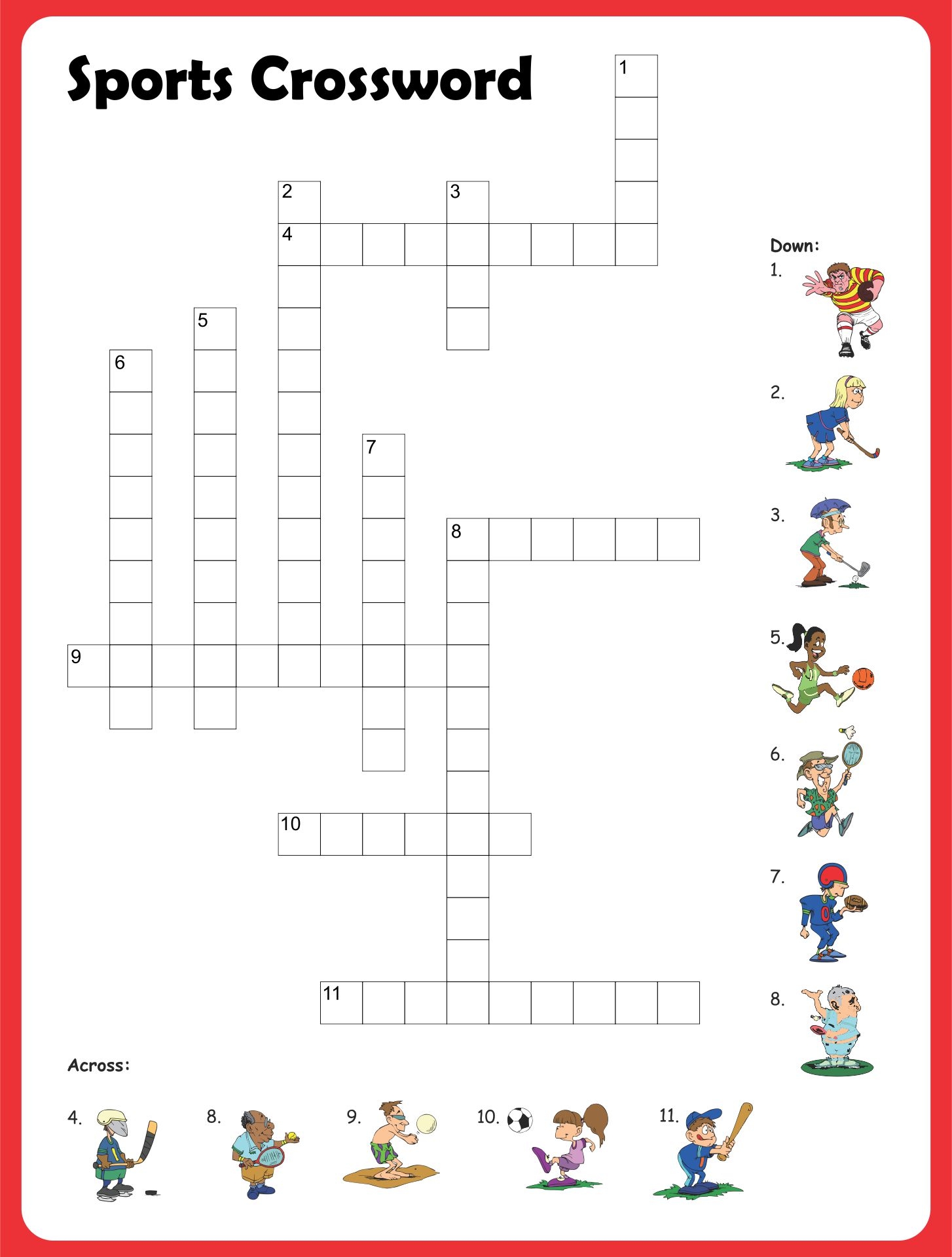 Best Free Printable Crossword Puzzle Maker Online Printables For Everyone