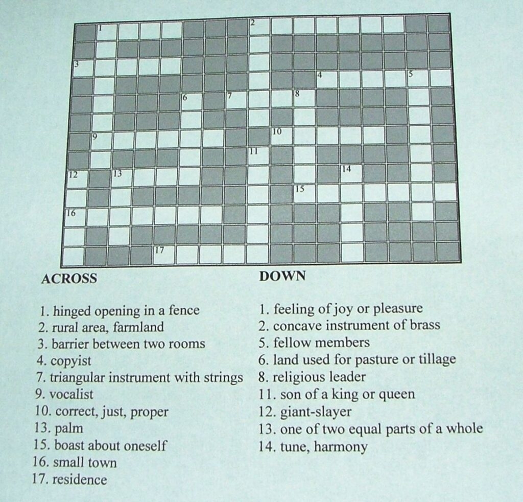 Crossword Puzzle Creator Free Printable Unleash Your Creativity Free 