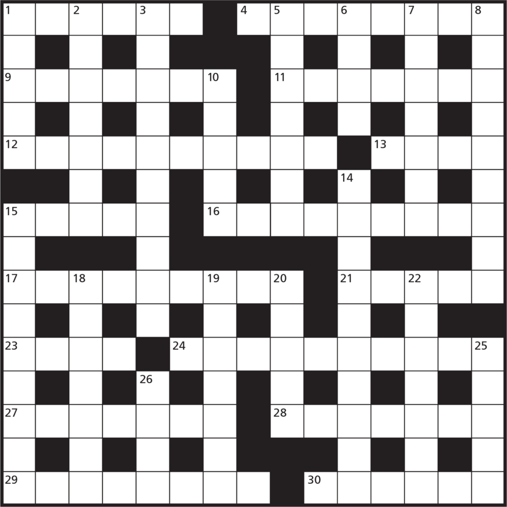 Daily Express Cryptic Crossword Today Free Daily Crossword